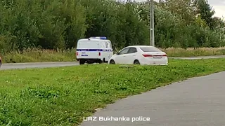 Russian Police | UAZ Hunter transport security.