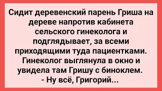 Деревенский Парень Подглядывает в Окно в Кабинет Гинеколога! Сборник Свежих  Жизненных Анекдотов!