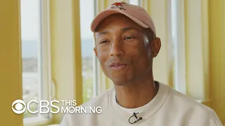 Pharrell Williams tells Gayle King about his skincare routine