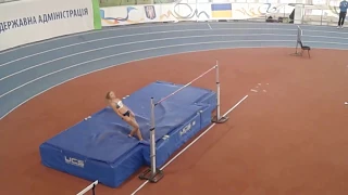 "Різдвяні старти-2018: стрибки у висоту, жінки (Christmas starts 2018: high jump, women)