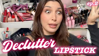 ADDIO ROSSETTI 💄 DECLUTTER TUTTI I PRODOTTI LABBRA ep.2 ✨ 2024 MelissaTani