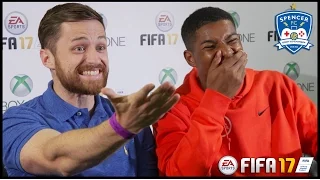 SPENCER VS MARCUS RASHFORD! FIFA 17 + Q&A!