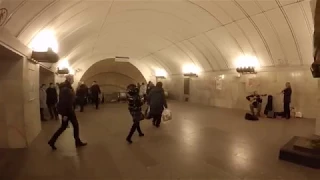 Музыка в метро. Дуэт "Вопреки всему"/Metro music/ subway/Москва куда сходить. Экскурсия Москва