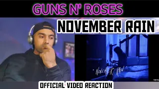 November Rain - GUNS N ROSES - FIRST TIME REACTION