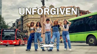 [KPOP IN PUBLIC | ONE TAKE] LESSERAFIM (르세라핌) - 'UNFORGIVEN' | Dance Cover by BLUERISE