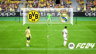 FC 24 - Dortmund vs Real Madrid | Champions League Final 2024 Penalty Shootout