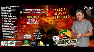 CD DJ ALLANZINHO RASTA VOL.54 ESPECIAL 10 ANOS DE SUCESSO