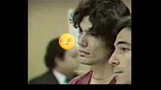 Richard ramirez edit Rare clip 1990 he's soooo bored at court that day 😄