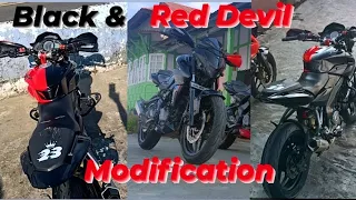 Black & Red  Devil NS 200 Modification