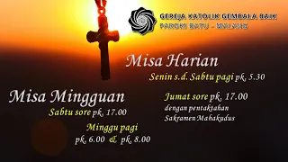 Misa Minggu Hari Raya Pentakosta - Sabtu, 18 Mei 2024 pk. 17.00 WIB