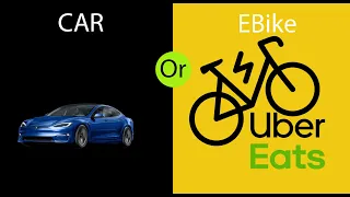 Ubereats Should i use a Car Or EBike