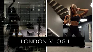 VLOG Londýn: make up, third space fitness, den první