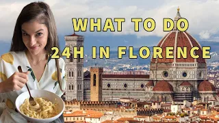 FLORENCE ITALY vlog - What to do in Florence for 24h? #travelvlog