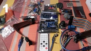 [Apžvalga] Didžiulis rinkinys Arduino pradedančiajam. 1 dalis