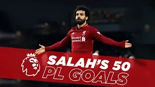 Fastest to Fifty | Mo Salah's first 50 Premier League goals for Liverpool