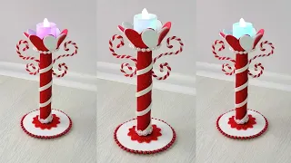 DIY Candle Holder Craft Idea | Amazing Idea With Foam Sheet | Easy Home Decor Idea