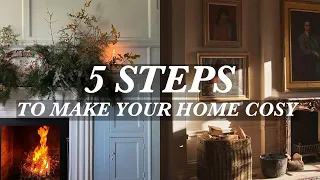 5 Steps To Make Your Home Cosy | Fall Decor Tips | Interior Design | LobsterLoom