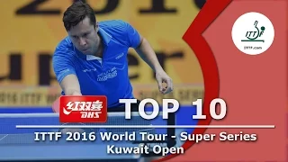 DHS ITTF Top 10 - 2016 Kuwait Open