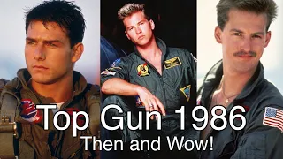 Top Gun Cast Then and Now