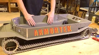 ARMORTEK ELEFANT: 1/6 Scale METAL TANK BUILD - "Tanks for 10 Years" Project - PT 3 | RC ADVENTURES