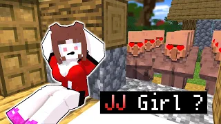 JJ bacame a beautiful girl - Minecraft Animation【Maizen Mikey and JJ】