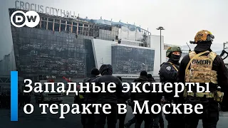 Западные эксперты о теракте в Москве: "Это провал путинской системы"