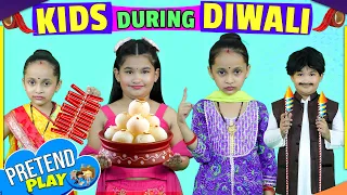 Types Of KIDS During DIWALI | #Roleplay #Sketch #Crackers #Fun | ToyStars