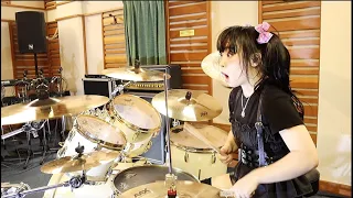 【 JUNNA 】Ashes of the Dawn / DragonForce  - Drum cover -