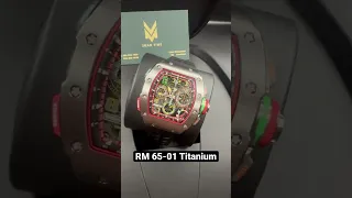 RM 65-01 Titanium 2022 New 10.xx🔥🔥🔥 #2mantime #rm6501titanium #rm6501 #rm65 #richardmille