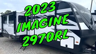 NEW 2023 GRAND DESIGN IMAGINE 2970RL TRAVEL TRAILER Dodd RV WALKTHROUGH SOLAR BOOTH DINETTE