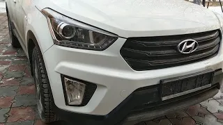 Как снять передний бампер Hyundai Creta