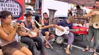 Tuba Skinny - "Jailhouse Blues" 8/5/12 Rhinebeck Farmers' Market - MORE at DIGITALALEXA channel