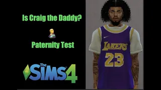 Is Craig The Daddy? | Sims 4 Paternity Test | TheSimsLab