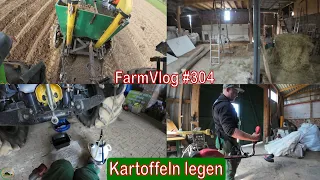 Farmvlog #304: Milwaukee Freischneider | Kartoffeln legen | Dieselpumpe Agroplus 410 tauschen