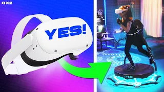 VR Treadmill Coming to Meta Quest 2 Standalone: Kat Walk C2 Preview