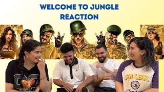 Welcome to Jungle Reaction | Welcome 3 | Akhshay, Sanjay, Sunil | Foreigners React