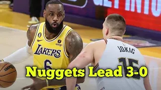 The Lakers choke in Game 3 against Denver Nuggets: Their efforts are not enough to Beat the Joker!