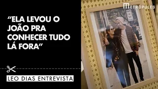 Ruth Mendonça mostra fotos da família na casa onde mora