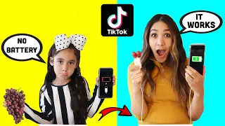 We Tested VIRAL TikTok Life Hacks... *THEY WORKED* (Part 1.)| Jancy Family