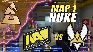Navi vs Vitality - Blast Finals - Nuke - Map 1 - CS:GO