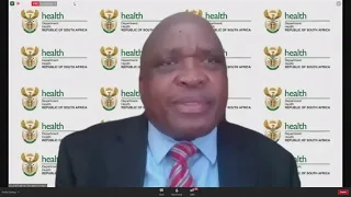 LIVE: South Africa health ministry holds COVID-19 briefing