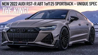 THE KING! NEW 2022 AUDI RS7-R SPORTBACK 740HP 1of125 - SANDBEIGE COLOR and STUNNING LOCATIONS - 4K