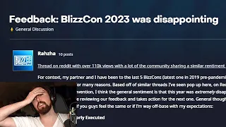 People aren't happy with BlizzCon 2023