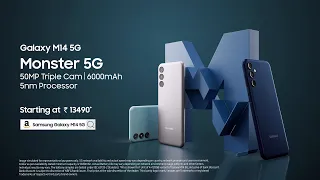 Introducing the Galaxy M14 5G | Monster 5G | Samsung