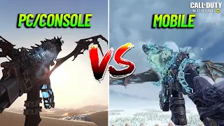 😱 Mythic Krig 6 Inspection PC vs Mobile Version - CODM