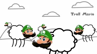 Luigi Sings Beep Beep I'm a sheep