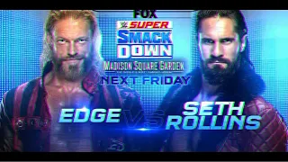 Seth Rollins vs. Edge | SmackDown Highlights HD