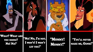 Last Words of Disney Villains