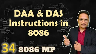 DAA and DAS Instructions in 8086