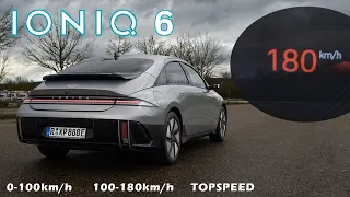 2023 Hyundai IONIQ 6 RWD (229HP) | 0-100 & TOPSPEED | Acceleration